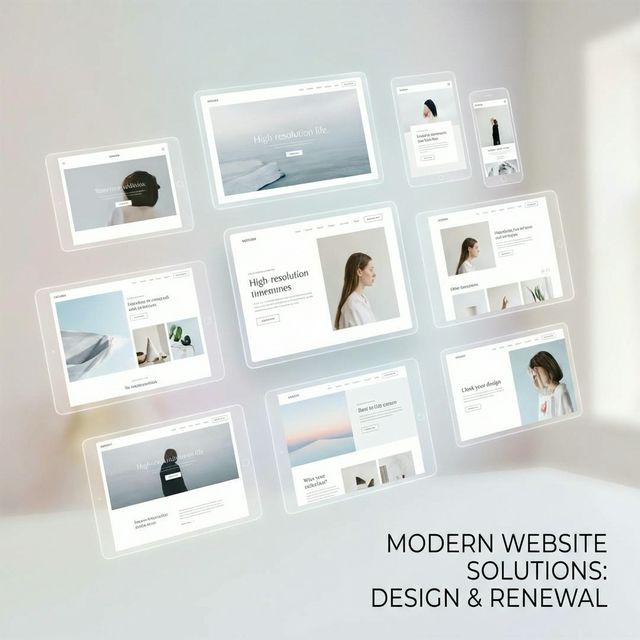 ホームページ制作、リニューアル